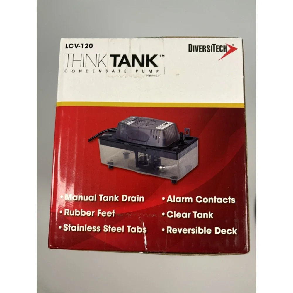 (Brand New) DiversiTech LCV-120 Think Tank 120V Condensate Pump